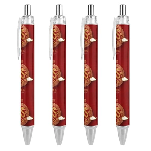 soldwellsd Jahr der Schlange 2025 Happy Chinese New Year 2025 Druckkugelschreiber Schreibkugelschreiber Schwarze Tinte Kugelschreiber Geschenke für Studenten Büro Schreibwaren soldwellsd Jahr der Schlange 2025 Happy Chinese New Year 2025 Druckkugelschreiber Schreibkugelschreiber Schwarze Tinte Kugelschreiber Geschenke für Studenten Büro Schreibwaren von soldwellsd