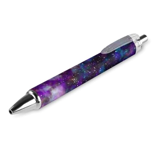 soldwellsd Schwarze Kugelschreiber, Kugelschreiber, glattes Schreiben, Gelschreiber, einziehbar, 0,5 feine Spitze, für Schule, Büro, Galaxie, Universum, 1 Stück soldwellsd Schwarze Kugelschreiber, Kugelschreiber, glattes Schreiben, Gelschreiber, einziehbar, 0,5 feine Spitze, für Schule, Büro, Galaxie, Universum, 1 Stück von soldwellsd