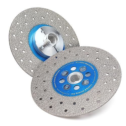 Solidure Diamantscheibe 125mm x M14,Granit Sägeblatt Doppelseitige Vakuum Gelötete Diamantklinge zum Schneiden und Schleifen von Granit Marmor Porzellan Keramikfliesen Stein Solidure Diamantscheibe 125mm x M14,Granit Sägeblatt Doppelseitige Vakuum Gelötete Diamantklinge zum Schneiden und Schleifen von Granit Marmor Porzellan Keramikfliesen Stein von solidure