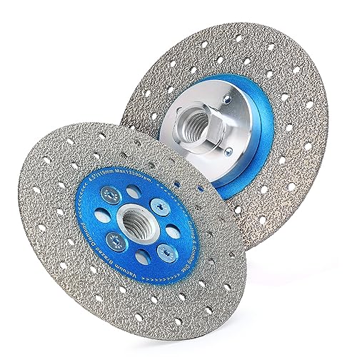 Solidure Fliesen Diamant Trennscheibe 115 x M14,Vakuumgelötet Doppelseitig Granit Sägeblatt Diamantscheibe für Marmor Granit Beton Porzellanfliesen Solidure Fliesen Diamant Trennscheibe 115 x M14,Vakuumgelötet Doppelseitig Granit Sägeblatt Diamantscheibe für Marmor Granit Beton Porzellanfliesen von solidure