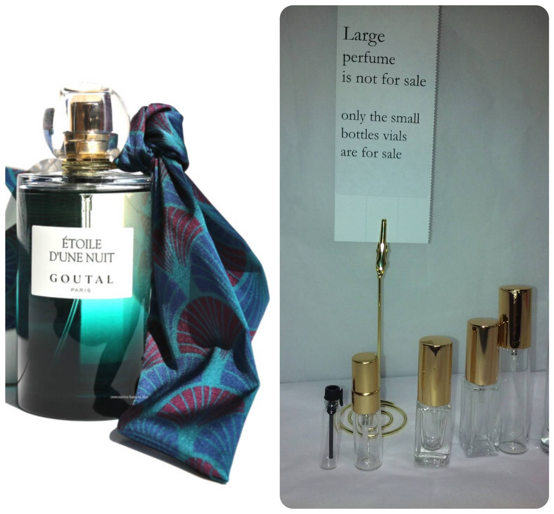 Etoile D Une Nuit Von Goutal Großes Parfum Ist Nicht Zum Verkauf Wählen Sie Eine von somersetantiques1