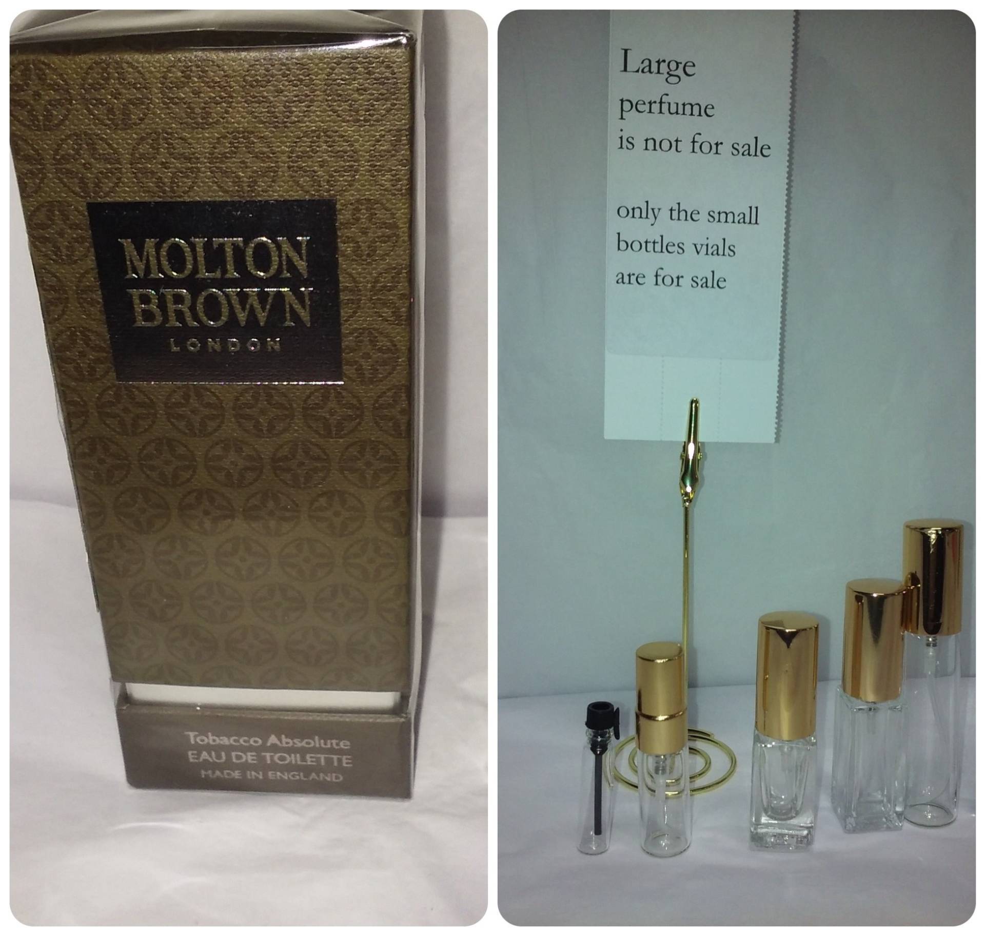 Molton Brown Tabak Absolute Eau Großes Parfüm Ist Nicht Enthalten von somersetantiques1