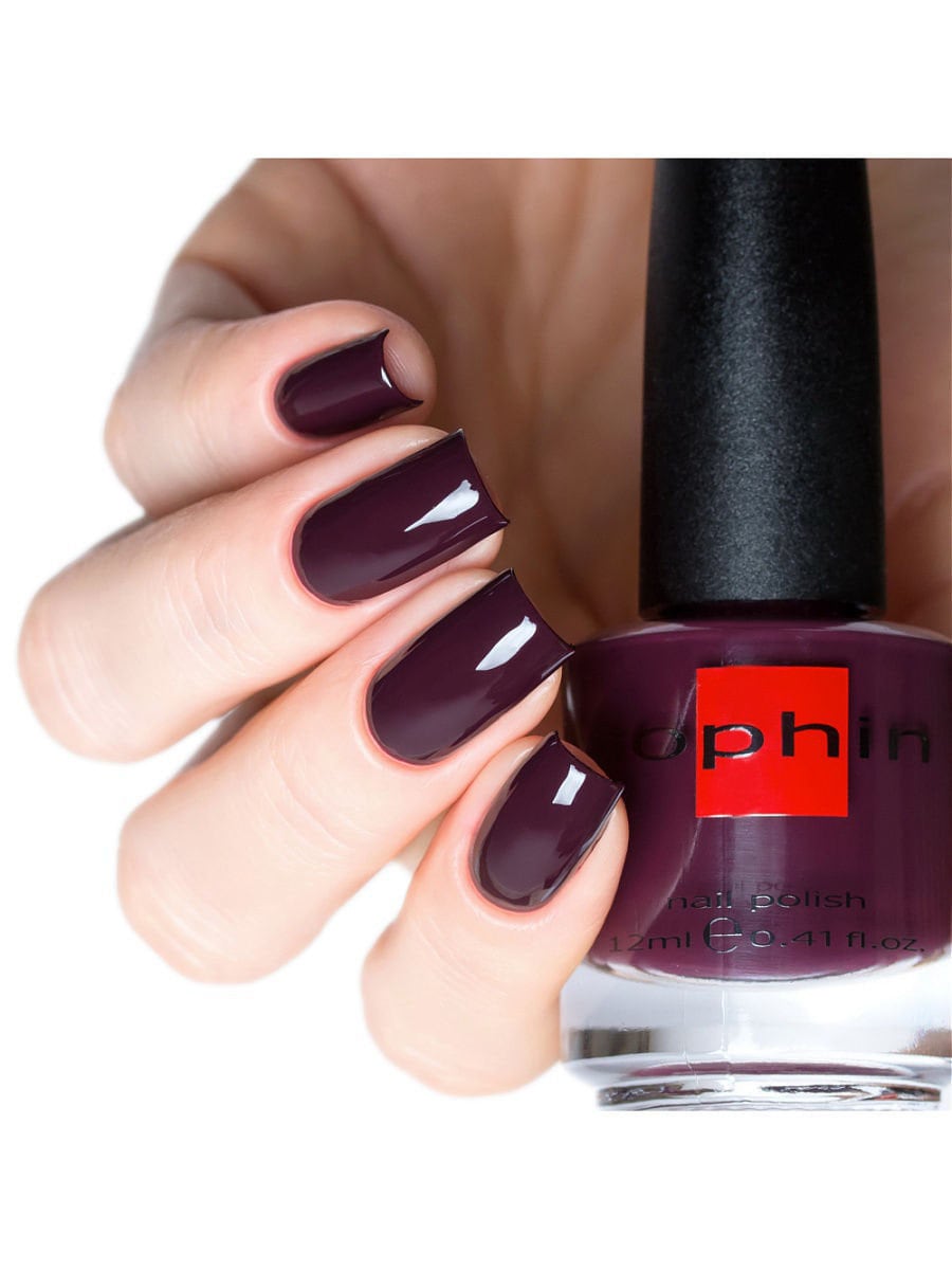 Dunkle Kirsch-Pflaume Nagellack Mit Gel-Effekt. Sophin 0063. Tiefe Cremige Maniküre. Vegane Kosmetik. Trendy Nägel. Ultra Glanz-Finish Dunkle Kirsch-Pflaume Nagellack Mit Gel-Effekt. Sophin 0063. Tiefe Cremige Maniküre. Vegane Kosmetik. Trendy Nägel. Ultra Glanz-Finish von sophincosmetics