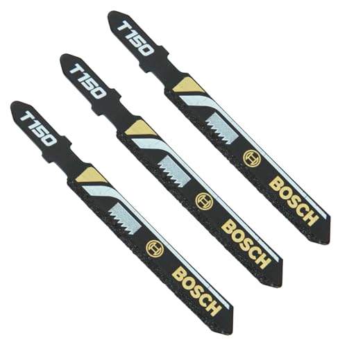 sopomarkt24 Stichsägeblätter 3er Set – T 150 RIFF HM beschichtet – Für Kacheln, Glas, Blech & Kunststoff – 50mm Arbeitslänge – Passend für Bosch, Makita, Metabo & mehr sopomarkt24 Stichsägeblätter 3er Set – T 150 RIFF HM beschichtet – Für Kacheln, Glas, Blech & Kunststoff – 50mm Arbeitslänge – Passend für Bosch, Makita, Metabo & mehr von sopomarkt24