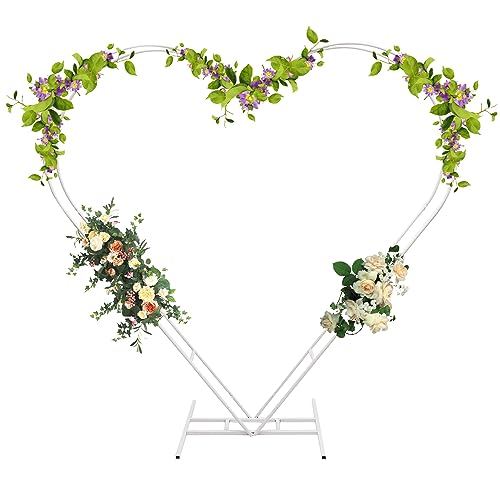2 * 2m Liebende Herz Hochzeitsbogen Kit, Metall Blumenrahmen Hochzeit, Gartendeko Für Hochzeit Geburtstag Foto Hintergrund Dekorationen 2 * 2m Liebende Herz Hochzeitsbogen Kit, Metall Blumenrahmen Hochzeit, Gartendeko Für Hochzeit Geburtstag Foto Hintergrund Dekorationen von soudesileim