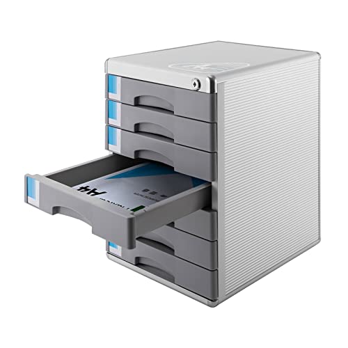 soudesileim Metall Schubladenbox Abschließbar, Ablageboxen Büro Mit Schubladen, Dokumentenablage Metall Mit Etikettenschlitz, Integrierter Schlossschutz, Große Kapazität (7 Fächer,30 * 36 * 41cm) soudesileim Metall Schubladenbox Abschließbar, Ablageboxen Büro Mit Schubladen, Dokumentenablage Metall Mit Etikettenschlitz, Integrierter Schlossschutz, Große Kapazität (7 Fächer,30 * 36 * 41cm) von soudesileim