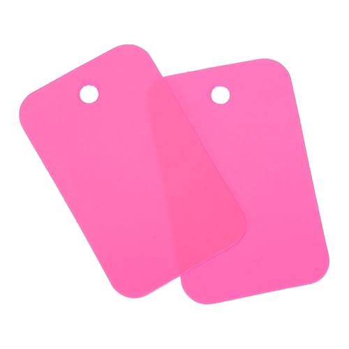 Soulnioi 100 Stück Blanko-Anhänger aus PVC, 3 x 5 cm, mit Ösenlöchern, wasserdichte Kunststoffetiketten für Einzelhandel, Pflanzen, Lagerung und Inventar, Rosa Soulnioi 100 Stück Blanko-Anhänger aus PVC, 3 x 5 cm, mit Ösenlöchern, wasserdichte Kunststoffetiketten für Einzelhandel, Pflanzen, Lagerung und Inventar, Rosa von soulnioi