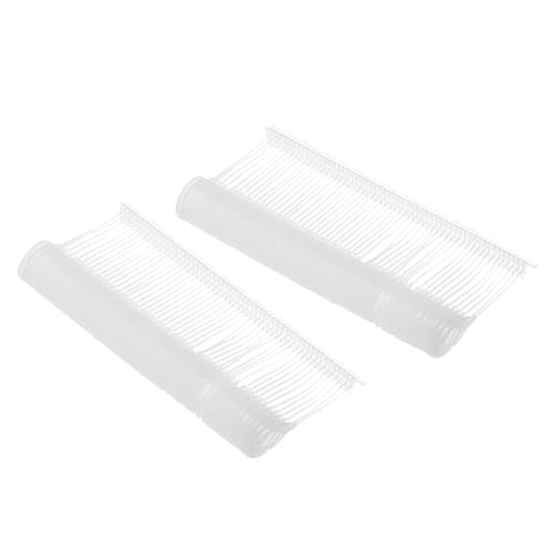 Soulnioi 1000 Stück, 45 mm, transparent, runde Haken, Standard-Kleidung, Etikettier-Verschlüsse, Kunststoff, für Etiketten, Etiketten, Widerhaken Soulnioi 1000 Stück, 45 mm, transparent, runde Haken, Standard-Kleidung, Etikettier-Verschlüsse, Kunststoff, für Etiketten, Etiketten, Widerhaken von soulnioi