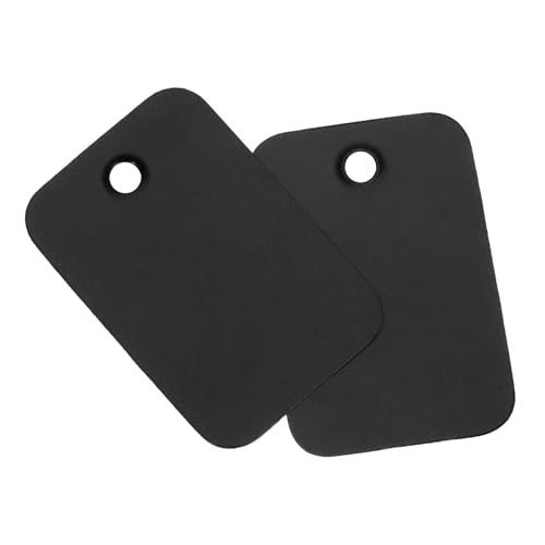 Soulnioi 200 Stück Blanko-Anhänger aus PVC, 2 x 3 cm, mit Ösenlöchern, wasserdichte Kunststoffetiketten für Einzelhandel, Pflanzen, Lagerung und Inventar, Schwarz Soulnioi 200 Stück Blanko-Anhänger aus PVC, 2 x 3 cm, mit Ösenlöchern, wasserdichte Kunststoffetiketten für Einzelhandel, Pflanzen, Lagerung und Inventar, Schwarz von soulnioi