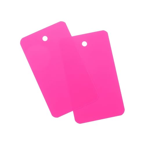 Soulnioi 200 Stück Blanko-Anhänger aus PVC, 4 x 7 cm, mit Ösenlöchern, wasserdichte Kunststoffetiketten für Einzelhandel, Pflanzen, Lagerung und Inventar, Rosa Soulnioi 200 Stück Blanko-Anhänger aus PVC, 4 x 7 cm, mit Ösenlöchern, wasserdichte Kunststoffetiketten für Einzelhandel, Pflanzen, Lagerung und Inventar, Rosa von soulnioi