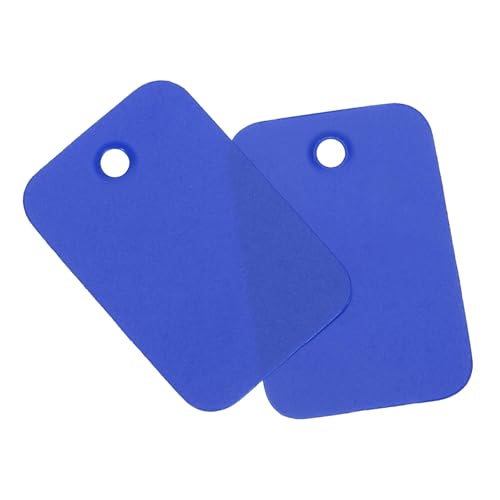 Soulnioi 50 Stück Blanko-Anhänger aus PVC, 2 x 3 cm, mit Ösenlöchern, wasserdichte Kunststoffetiketten für Einzelhandel, Pflanzen, Lagerung und Inventar, Blau Soulnioi 50 Stück Blanko-Anhänger aus PVC, 2 x 3 cm, mit Ösenlöchern, wasserdichte Kunststoffetiketten für Einzelhandel, Pflanzen, Lagerung und Inventar, Blau von soulnioi