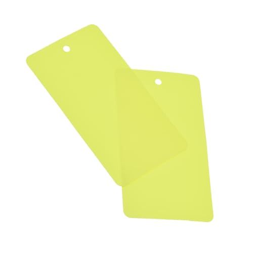 Soulnioi 50 Stück Blanko-Anhänger aus PVC, 5 x 9 cm, mit Ösenlöchern, wasserdichte Kunststoffetiketten für Einzelhandel, Pflanzen, Lagerung und Inventar, Gelb Soulnioi 50 Stück Blanko-Anhänger aus PVC, 5 x 9 cm, mit Ösenlöchern, wasserdichte Kunststoffetiketten für Einzelhandel, Pflanzen, Lagerung und Inventar, Gelb von soulnioi