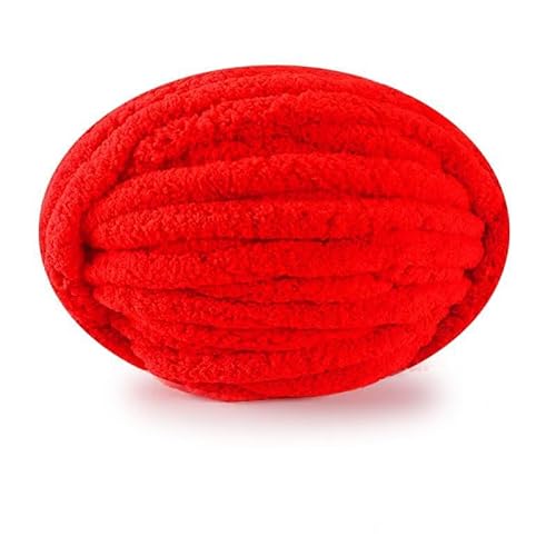 Strickgarn, weich, grob, Wolle, Häkelknäuel, Basteln, mehrfarbig, sperrig, 250 g, für Decken, DIY, Handwerk, mehrfarbig, Rot Strickgarn, weich, grob, Wolle, Häkelknäuel, Basteln, mehrfarbig, sperrig, 250 g, für Decken, DIY, Handwerk, mehrfarbig, Rot von soulnioi