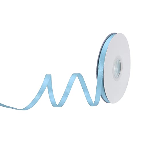 sourcing map 6 mm x 23 Meter Satinband Doppelseitige Schleifenband Polyester Geschenkband für Deko Party Hochzeit Geburtstag Trauer Geschenkverpackung Band, Hellblau sourcing map 6 mm x 23 Meter Satinband Doppelseitige Schleifenband Polyester Geschenkband für Deko Party Hochzeit Geburtstag Trauer Geschenkverpackung Band, Hellblau von sourcing map