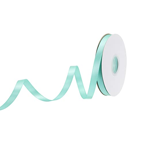 sourcing map 10 mm x 23 Meter Satinband Doppelseitige Schleifenband Polyester Geschenkband für Deko Party Hochzeit Geburtstag Trauer Geschenkverpackung Band, Wasserblau sourcing map 10 mm x 23 Meter Satinband Doppelseitige Schleifenband Polyester Geschenkband für Deko Party Hochzeit Geburtstag Trauer Geschenkverpackung Band, Wasserblau von sourcing map