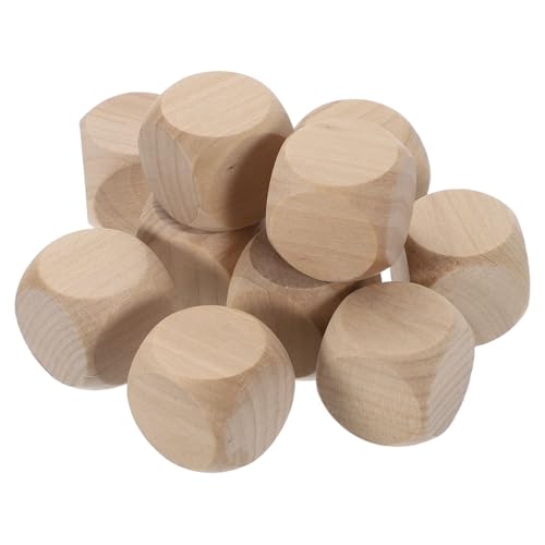 sourcing map 10 Stück Blanko-Holzwürfel, 30 mm, unlackiert, Holzwürfel, abgerundete Ecken, quadratischer Block für Bastelprojekte sourcing map 10 Stück Blanko-Holzwürfel, 30 mm, unlackiert, Holzwürfel, abgerundete Ecken, quadratischer Block für Bastelprojekte von sourcing map