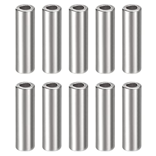 sourcing map 10 Stück Kordelstopper Metall, 25 mm Schnürsenkel Spitze Kordelenden Schuhspitze für Kordeln, Band Klemme Jacke, Bekleidung, Rucksack, Schnur Rutsche, Helles Silber von sourcing map