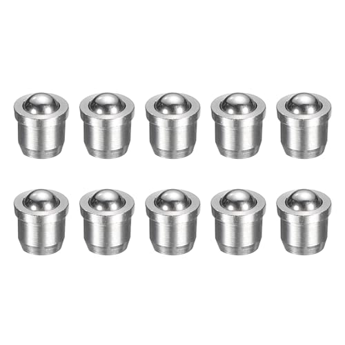 sourcing map 10 Stück Kugelspitz-Federkolben, 4 x 4 mm, 10 N, Elastizität, Edelstahl, Präzisionspositionierung, Kugelschnäpper für Tür, Schrank, mechanische Geräte, Klemmen, Möbel sourcing map 10 Stück Kugelspitz-Federkolben, 4 x 4 mm, 10 N, Elastizität, Edelstahl, Präzisionspositionierung, Kugelschnäpper für Tür, Schrank, mechanische Geräte, Klemmen, Möbel von sourcing map