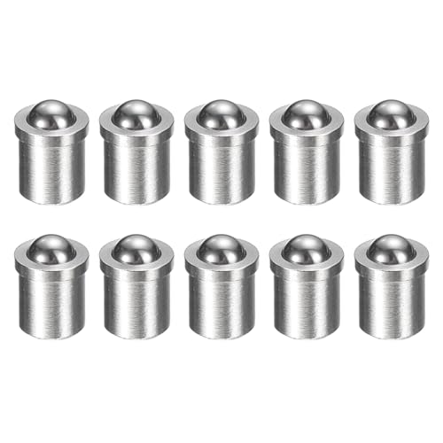sourcing map 10 Stück Kugelspitz-Federkolben, 4 x 5 mm, 15 N, Elastizität, Edelstahl, Präzisionspositionierung, Kugelschnäpper für Tür, Schrank, mechanische Geräte, Klemmen, Möbel sourcing map 10 Stück Kugelspitz-Federkolben, 4 x 5 mm, 15 N, Elastizität, Edelstahl, Präzisionspositionierung, Kugelschnäpper für Tür, Schrank, mechanische Geräte, Klemmen, Möbel von sourcing map