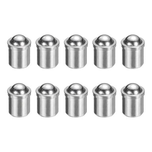 sourcing map 10 Stück Kugelspitz-Federkolben, 6 x 7 mm, 20 N, Elastizität, Edelstahl, Präzisionspositionierung, Kugelschnäpper für Tür, Schrank, mechanische Geräte, Klemmen, Möbel sourcing map 10 Stück Kugelspitz-Federkolben, 6 x 7 mm, 20 N, Elastizität, Edelstahl, Präzisionspositionierung, Kugelschnäpper für Tür, Schrank, mechanische Geräte, Klemmen, Möbel von sourcing map