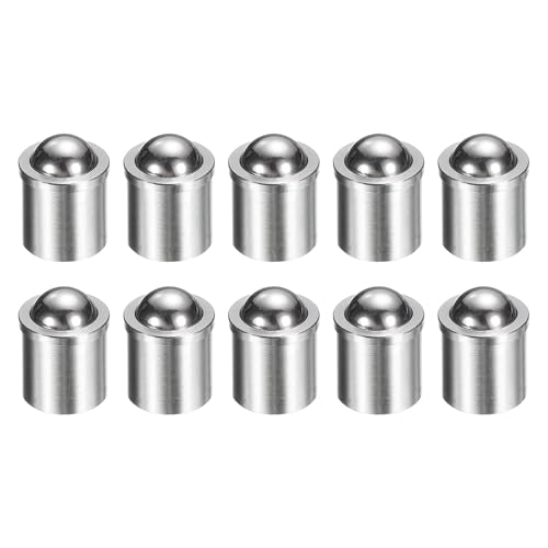 sourcing map 10 Stück Kugelspitz-Federkolben, 8 x 9 mm, 40 N, Elastizität, Edelstahl, Präzisionspositionierung, Kugelschnäpper für Tür, Schrank, mechanische Geräte, Klemmen, Möbel sourcing map 10 Stück Kugelspitz-Federkolben, 8 x 9 mm, 40 N, Elastizität, Edelstahl, Präzisionspositionierung, Kugelschnäpper für Tür, Schrank, mechanische Geräte, Klemmen, Möbel von sourcing map