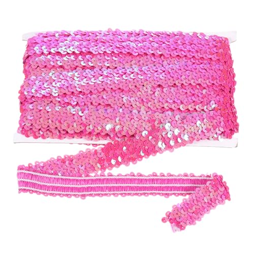 sourcing map 10 m x 3 cm elastischer Paillettenbesatz, flach, dehnbar, Pailletten-Streifen, Pailletten-Stoffband für DIY, Handwerk, Nähen, Kleid, weiche Rose sourcing map 10 m x 3 cm elastischer Paillettenbesatz, flach, dehnbar, Pailletten-Streifen, Pailletten-Stoffband für DIY, Handwerk, Nähen, Kleid, weiche Rose von sourcing map