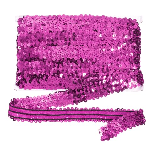 sourcing map 10 m x 3 cm elastischer Paillettenbesatz, flach, dehnbar, Pailletten-Streifen, Stoffband für DIY, Handwerk, Nähen, Kleid, Rosenrot sourcing map 10 m x 3 cm elastischer Paillettenbesatz, flach, dehnbar, Pailletten-Streifen, Stoffband für DIY, Handwerk, Nähen, Kleid, Rosenrot von sourcing map