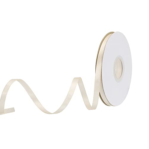 sourcing map 10 mm x 23 Meter Satinband Doppelseitige Schleifenband Polyester Geschenkband für Deko Party Hochzeit Geburtstag Trauer Geschenkverpackung Band, Beige sourcing map 10 mm x 23 Meter Satinband Doppelseitige Schleifenband Polyester Geschenkband für Deko Party Hochzeit Geburtstag Trauer Geschenkverpackung Band, Beige von sourcing map