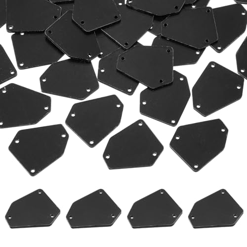 sourcing map 100 Stück Acryl-Kristallspiegel zum Aufnähen mit Löchern, Spiegel-Strasssteine, Diamantperlen für DIY, Tanzparty, Hochzeit, Kleid, Kleidung, Taschen, Schuhe, Dekoration, Schwarz sourcing map 100 Stück Acryl-Kristallspiegel zum Aufnähen mit Löchern, Spiegel-Strasssteine, Diamantperlen für DIY, Tanzparty, Hochzeit, Kleid, Kleidung, Taschen, Schuhe, Dekoration, Schwarz von sourcing map