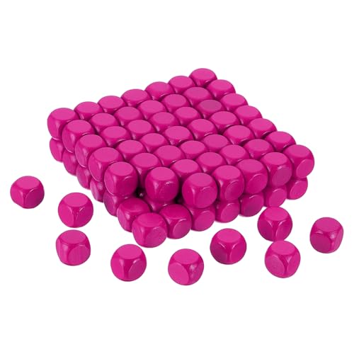 sourcing map 100 Stück Blanko-Holzwürfel, 12 mm, 6-seitig, unlackiert, Holzwürfel, abgerundete Ecken, quadratischer Block für Bastelprojekte, Rosenrot sourcing map 100 Stück Blanko-Holzwürfel, 12 mm, 6-seitig, unlackiert, Holzwürfel, abgerundete Ecken, quadratischer Block für Bastelprojekte, Rosenrot von sourcing map