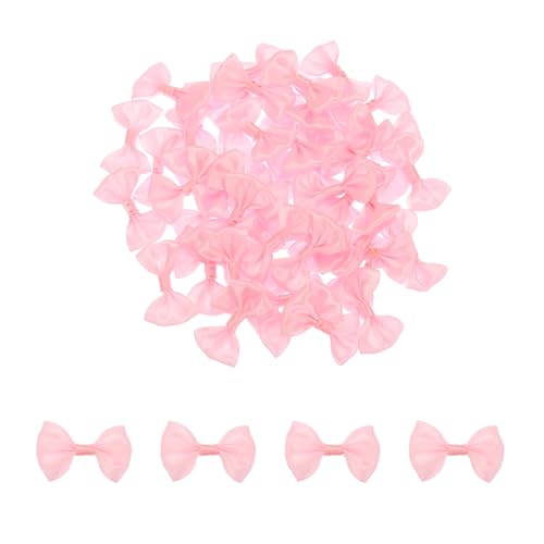 100 Stück rosa Fliegen, 3,8 x 2,5 cm, Mini-Schleifen zum Basteln, kleine Satin-Schleifen, Großpackung für Bastelarbeiten, Nähen, Scrapbooking, Hochzeitsgeschenk, Geschenk, Heimdekoration, sourcing map 100 Stück rosa Fliegen, 3,8 x 2,5 cm, Mini-Schleifen zum Basteln, kleine Satin-Schleifen, Großpackung für Bastelarbeiten, Nähen, Scrapbooking, Hochzeitsgeschenk, Geschenk, Heimdekoration, sourcing map von sourcing map
