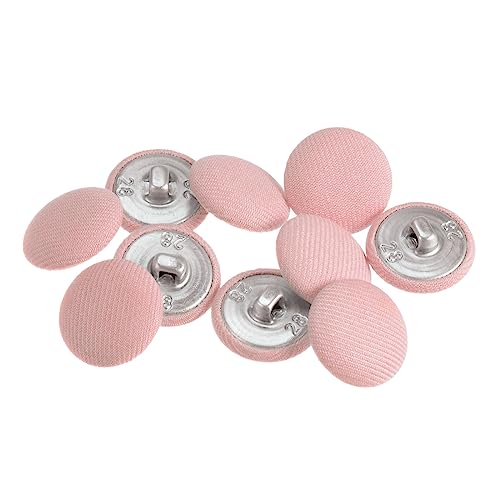 sourcing map 10 Stück 18 mm Knöpfe Pink mit Stoffüberzug, Vintage Stoffknöpfe Bezogen Nähknöpfe Runde Retro Bastelknöpfe Metallschaft für Mantel Strickjacke Anzüge Kleider Blusen sourcing map 10 Stück 18 mm Knöpfe Pink mit Stoffüberzug, Vintage Stoffknöpfe Bezogen Nähknöpfe Runde Retro Bastelknöpfe Metallschaft für Mantel Strickjacke Anzüge Kleider Blusen von sourcing map