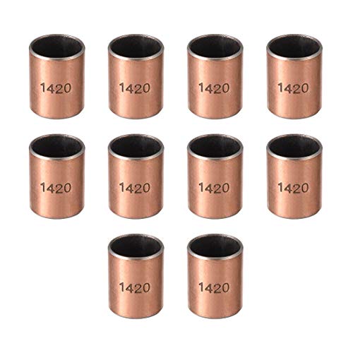 sourcing map 10Stk. Ölbarren Gleitlager, 14mm Bohrung x 16mm x 20 mm Länge umwickelte sourcing map 10Stk. Ölbarren Gleitlager, 14mm Bohrung x 16mm x 20 mm Länge umwickelte von sourcing map