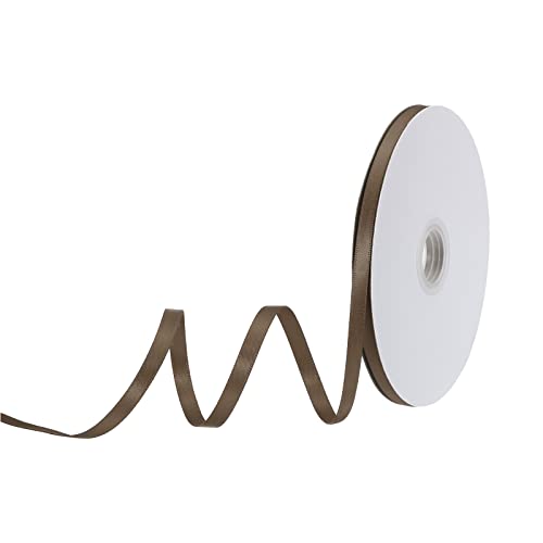 sourcing map 10 mm x 46 Meter Satinband Doppelseitige Schleifenband Polyester Geschenkband für Deko Party Hochzeit Geburtstag Trauer Geschenkverpackung Band, Braun sourcing map 10 mm x 46 Meter Satinband Doppelseitige Schleifenband Polyester Geschenkband für Deko Party Hochzeit Geburtstag Trauer Geschenkverpackung Band, Braun von sourcing map