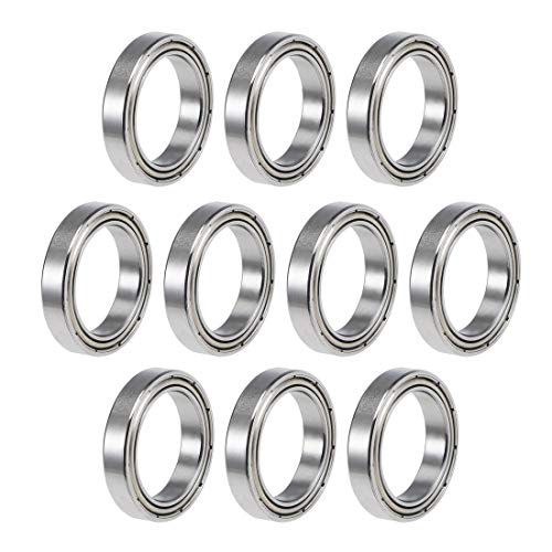 sourcing map 10 Stücke Doppelt Geschirmt Kugellager Kugellager Set Rillenkugellager 6702ZZ Z2 15mm x 21mm x 4 mm Chromstahl kugellager groß Skateboard Bearings Skateboard Kugellager sourcing map 10 Stücke Doppelt Geschirmt Kugellager Kugellager Set Rillenkugellager 6702ZZ Z2 15mm x 21mm x 4 mm Chromstahl kugellager groß Skateboard Bearings Skateboard Kugellager von sourcing map