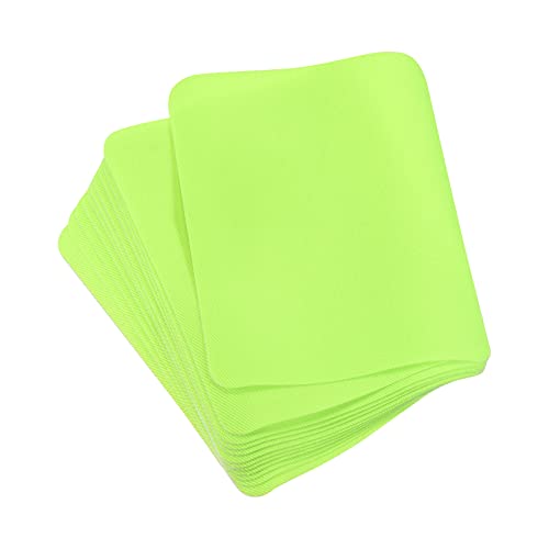 sourcing map 12 Stück Stoff Patch Bügelpatches Fluoreszierende Grün 4.9"x3.7" für Kleidung Hose Taschen Loch Reparatur und Dekoration von sourcing map