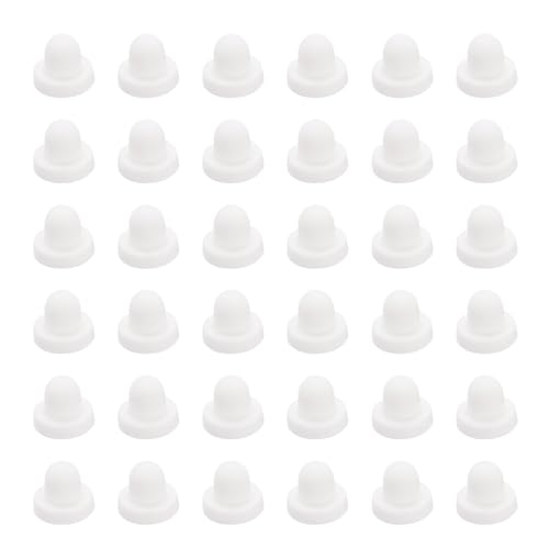 sourcing map 120 Stück weiche Silikon-Ohrring-Verschlüsse, 6,35 mm Gummi-Ohrpolster, Kupplungsstopper, Ohrringrückseite, Ersatz für Fischhaken, Ohrstecker, Weiß sourcing map 120 Stück weiche Silikon-Ohrring-Verschlüsse, 6,35 mm Gummi-Ohrpolster, Kupplungsstopper, Ohrringrückseite, Ersatz für Fischhaken, Ohrstecker, Weiß von sourcing map