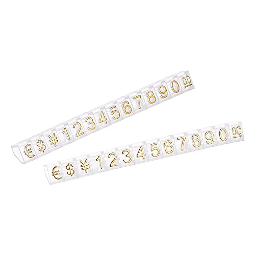 sourcing map 14 Satz Verstellbar Abnehmbar Mini Würfel Preisschild Display Nummer Buchstabe Preisschild Ständer Kit für Ladentheke Goldton Klar 6.3x9mm sourcing map 14 Satz Verstellbar Abnehmbar Mini Würfel Preisschild Display Nummer Buchstabe Preisschild Ständer Kit für Ladentheke Goldton Klar 6.3x9mm von sourcing map