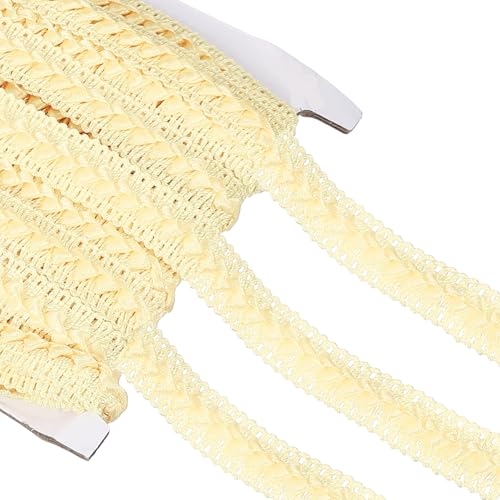 sourcing map 16 Yard Zopfborte, 1,8 cm breit, geflochtenes Spitzenband, Gimpen-Bordüre, Band für DIY, Handwerk, Nähzubehör, Kostüm, Heimdekoration, Beige sourcing map 16 Yard Zopfborte, 1,8 cm breit, geflochtenes Spitzenband, Gimpen-Bordüre, Band für DIY, Handwerk, Nähzubehör, Kostüm, Heimdekoration, Beige von sourcing map