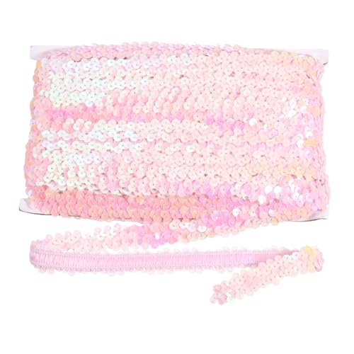 sourcing map 18 m x 2 cm elastischer Paillettenbesatz, flach, dehnbar, Pailletten-Streifen, Pailletten-Stoffband für DIY, Basteln, Nähen, Kleid, Rosa sourcing map 18 m x 2 cm elastischer Paillettenbesatz, flach, dehnbar, Pailletten-Streifen, Pailletten-Stoffband für DIY, Basteln, Nähen, Kleid, Rosa von sourcing map