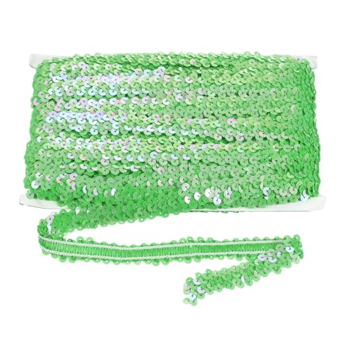 sourcing map 18 m x 2 cm elastischer Paillettenbesatz, flach, dehnbar, Pailletten-Streifen, Stoffband für DIY, Handwerk, Nähen, Kleid, Jadegrün sourcing map 18 m x 2 cm elastischer Paillettenbesatz, flach, dehnbar, Pailletten-Streifen, Stoffband für DIY, Handwerk, Nähen, Kleid, Jadegrün von sourcing map