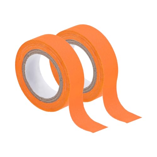 sourcing map 2 Rollen Neon-Gaffa-Stoffband, 0,6 Zoll x 16,5 ft Leuchtband fluoreszierendes Klebeband für Party- und Heimdekoration, Orange sourcing map 2 Rollen Neon-Gaffa-Stoffband, 0,6 Zoll x 16,5 ft Leuchtband fluoreszierendes Klebeband für Party- und Heimdekoration, Orange von sourcing map
