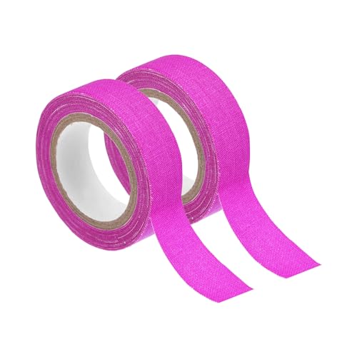 sourcing map 2 Rollen Neon-Gaffa-Stoffband, 0,6 Zoll x 16,5 ft Leuchtband fluoreszierendes Klebeband für Party- und Heimdekoration, lila sourcing map 2 Rollen Neon-Gaffa-Stoffband, 0,6 Zoll x 16,5 ft Leuchtband fluoreszierendes Klebeband für Party- und Heimdekoration, lila von sourcing map