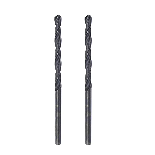 sourcing map 2 Stk 6542 Schnellstahl Spiralbohrer Metallbohrer Vollboden Schwarz Oxidbohrer 3.7mm 70mm sourcing map 2 Stk 6542 Schnellstahl Spiralbohrer Metallbohrer Vollboden Schwarz Oxidbohrer 3.7mm 70mm von sourcing map