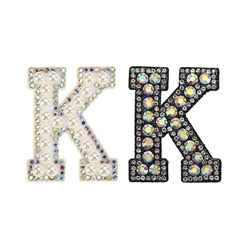 sourcing map 2 Stück Eisen auf Dekorativen Buchstaben K Schwarz Weiß Patch Glitze Alphabet Applikation Strass Perle Englisch Brief für DIY Kleidung Reparatur Hüte Taschen sourcing map 2 Stück Eisen auf Dekorativen Buchstaben K Schwarz Weiß Patch Glitze Alphabet Applikation Strass Perle Englisch Brief für DIY Kleidung Reparatur Hüte Taschen von sourcing map