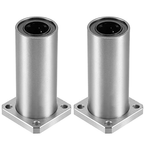 sourcing map 2 Stück Linearkugellager LMK16UU mit Extra Langem Vierkantflansch, 16 mm Bohrungsdurchm. 28 mm Außendurchm. 70 mm Länge sourcing map 2 Stück Linearkugellager LMK16UU mit Extra Langem Vierkantflansch, 16 mm Bohrungsdurchm. 28 mm Außendurchm. 70 mm Länge von sourcing map