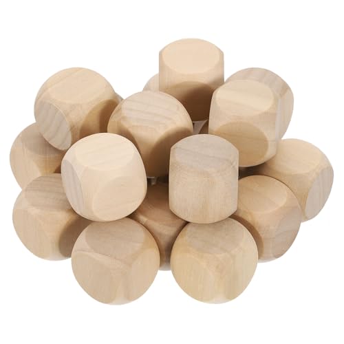sourcing map 20 Stück Blanko-Holzwürfel, 22 mm, unlackierter Holzwürfel, abgerundete Ecken, quadratischer Block für Bastelprojekte sourcing map 20 Stück Blanko-Holzwürfel, 22 mm, unlackierter Holzwürfel, abgerundete Ecken, quadratischer Block für Bastelprojekte von sourcing map