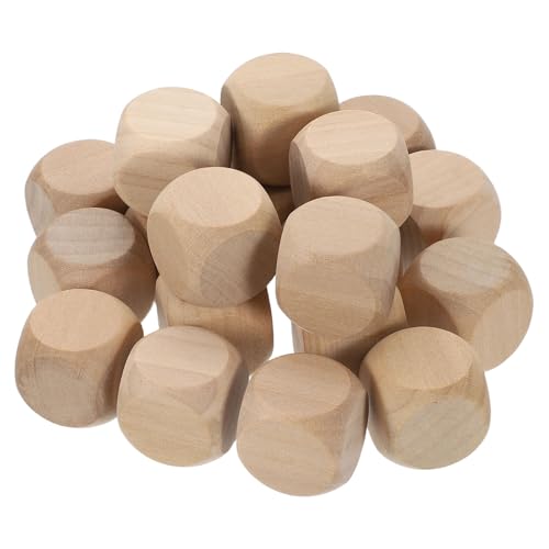sourcing map 20 Stück Blanko-Holzwürfel, 25 mm, unlackierter Holzwürfel, abgerundete Ecken, quadratischer Block für Bastelprojekte sourcing map 20 Stück Blanko-Holzwürfel, 25 mm, unlackierter Holzwürfel, abgerundete Ecken, quadratischer Block für Bastelprojekte von sourcing map
