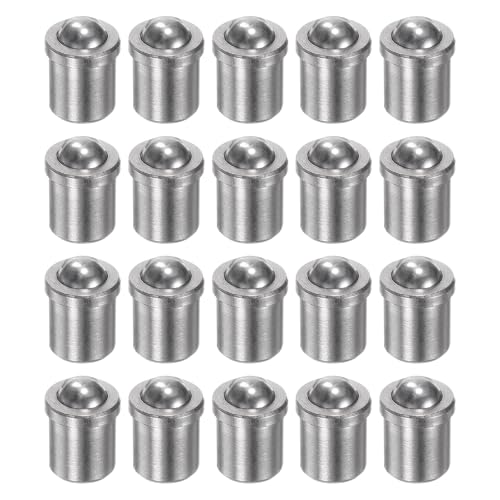 sourcing map 20 Stück Kugelkolben 4 x 5 mm, 304 Edelstahl, Präzisionspositionierungsperlen, Kugelschnäpper für Tür, mechanische Geräte, Klemmen, Möbel sourcing map 20 Stück Kugelkolben 4 x 5 mm, 304 Edelstahl, Präzisionspositionierungsperlen, Kugelschnäpper für Tür, mechanische Geräte, Klemmen, Möbel von sourcing map