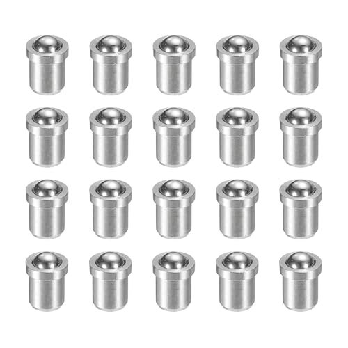 sourcing map 20 Stück Kugelspitz-Federkolben, 3 x 4 mm, 15 N, Elastizität, Edelstahl, Präzisionspositionierung, Kugelschnäpper für Tür, Schrank, mechanische Geräte, Klemmen, Möbel sourcing map 20 Stück Kugelspitz-Federkolben, 3 x 4 mm, 15 N, Elastizität, Edelstahl, Präzisionspositionierung, Kugelschnäpper für Tür, Schrank, mechanische Geräte, Klemmen, Möbel von sourcing map